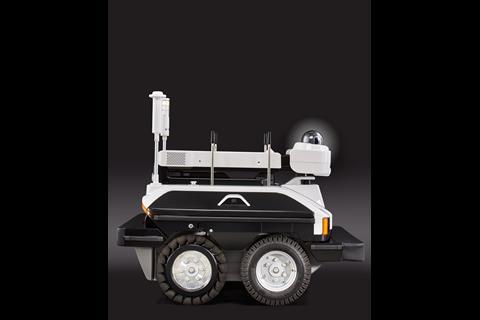 On guard: Sharp’s INTELLOS-A-UGV can complement traditional security solutions.jpg